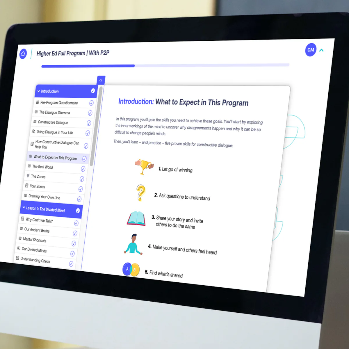 Learn about our blended learning program, Perspectives.