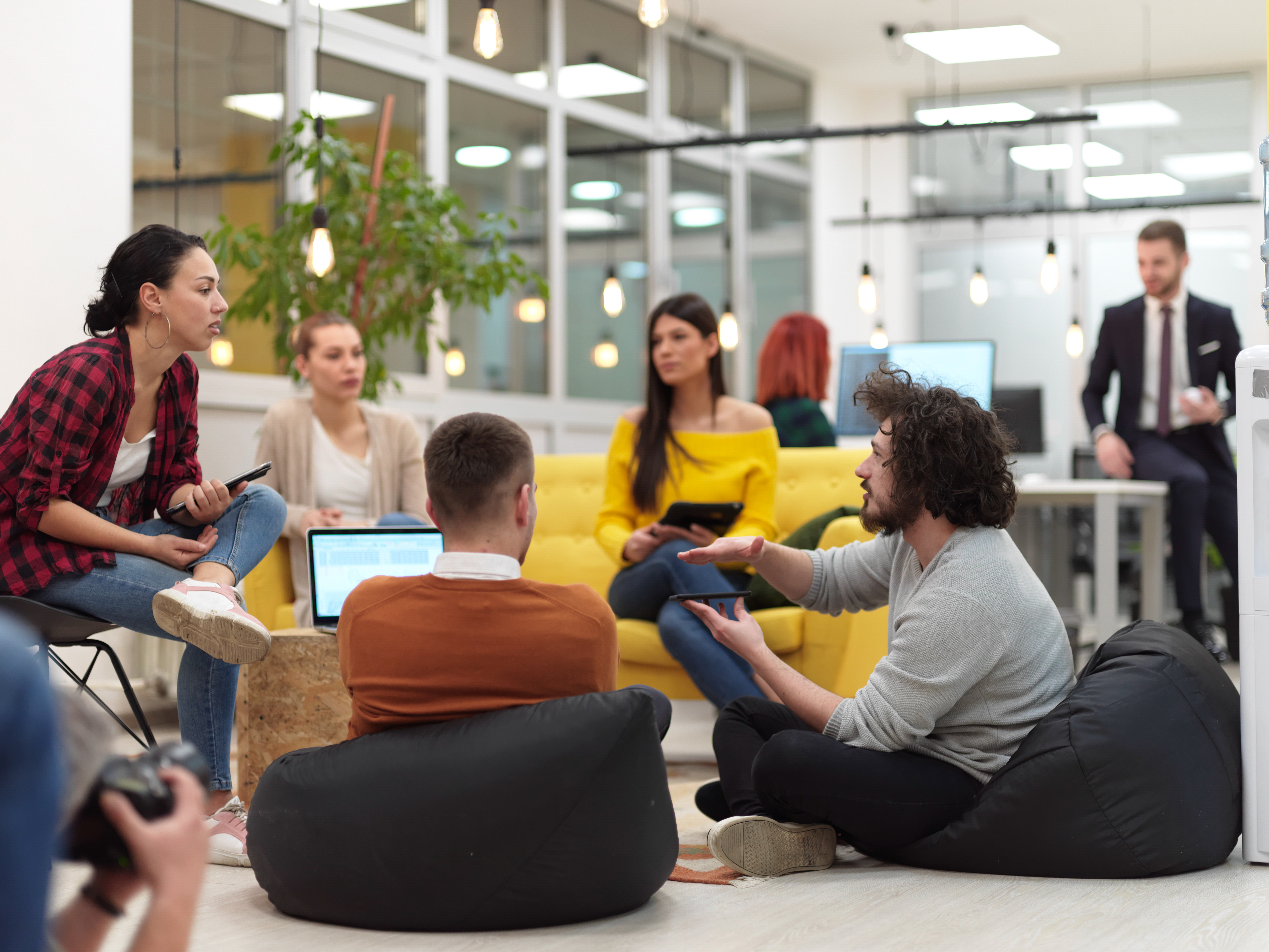 Workplace discussion