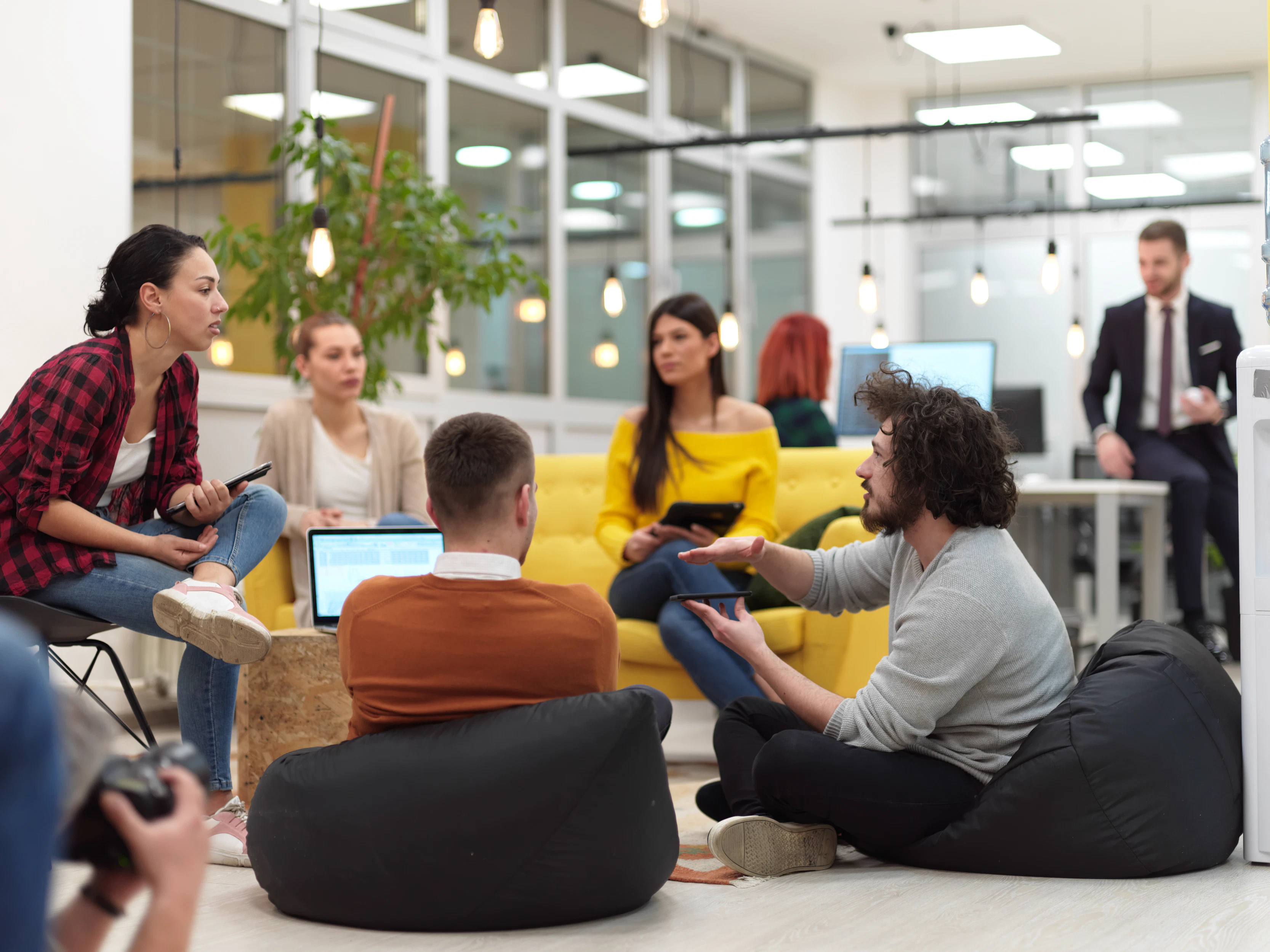 Workplace discussion